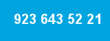 923 643 52 21